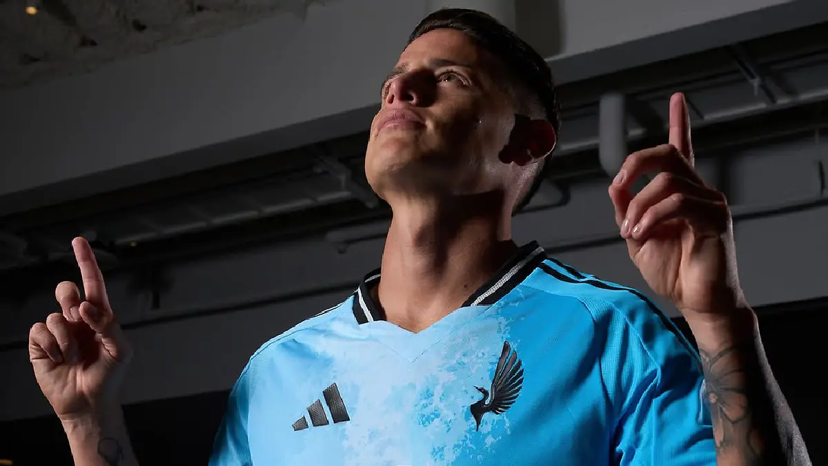 James Rodríguez, nuevo refuerzo de Minessota United