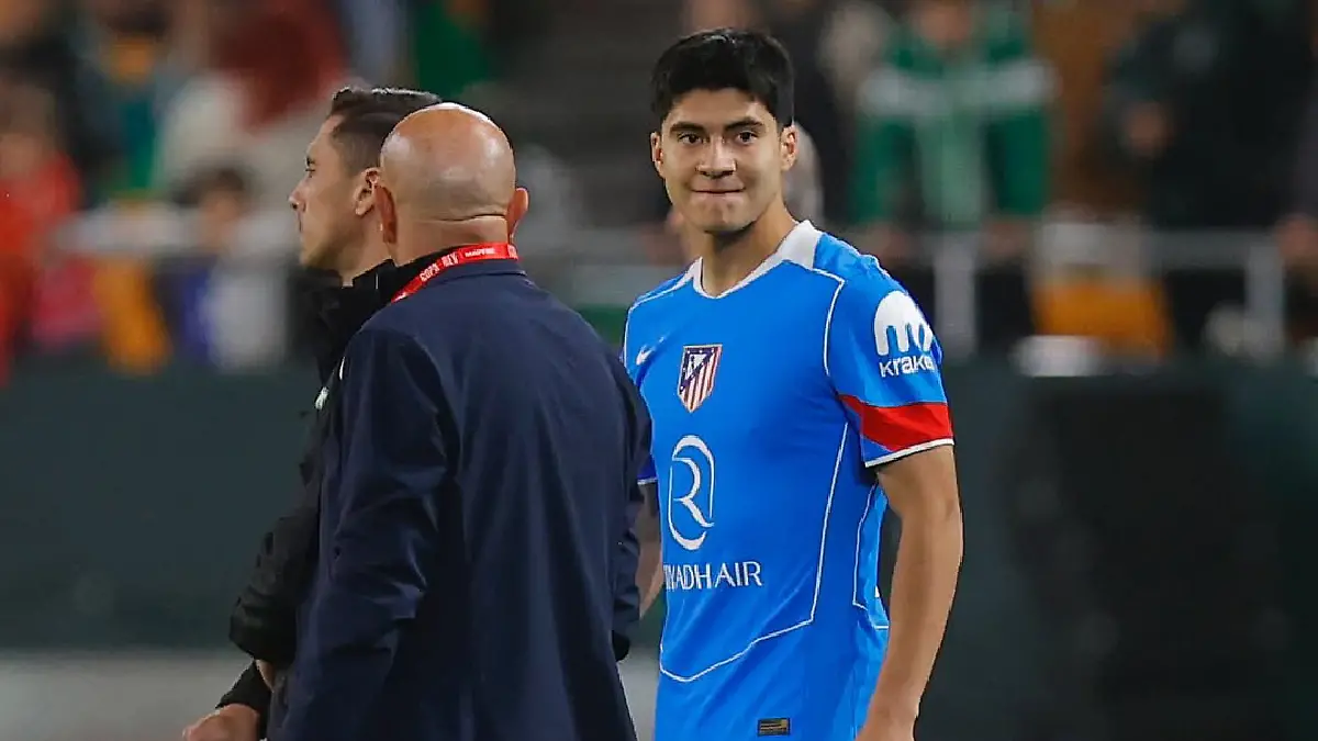 Obed Vargas puede ser titular con el Atlético de Madrid