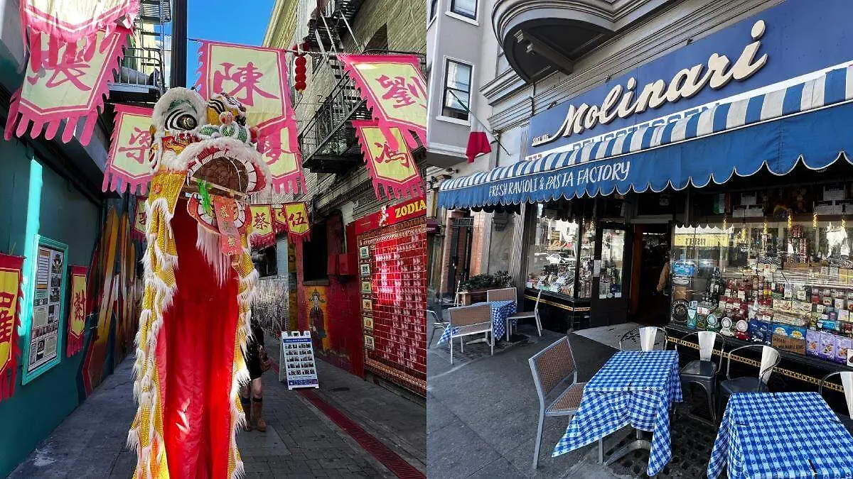 San Francisco tiene barrio chino y una pequeña Italia