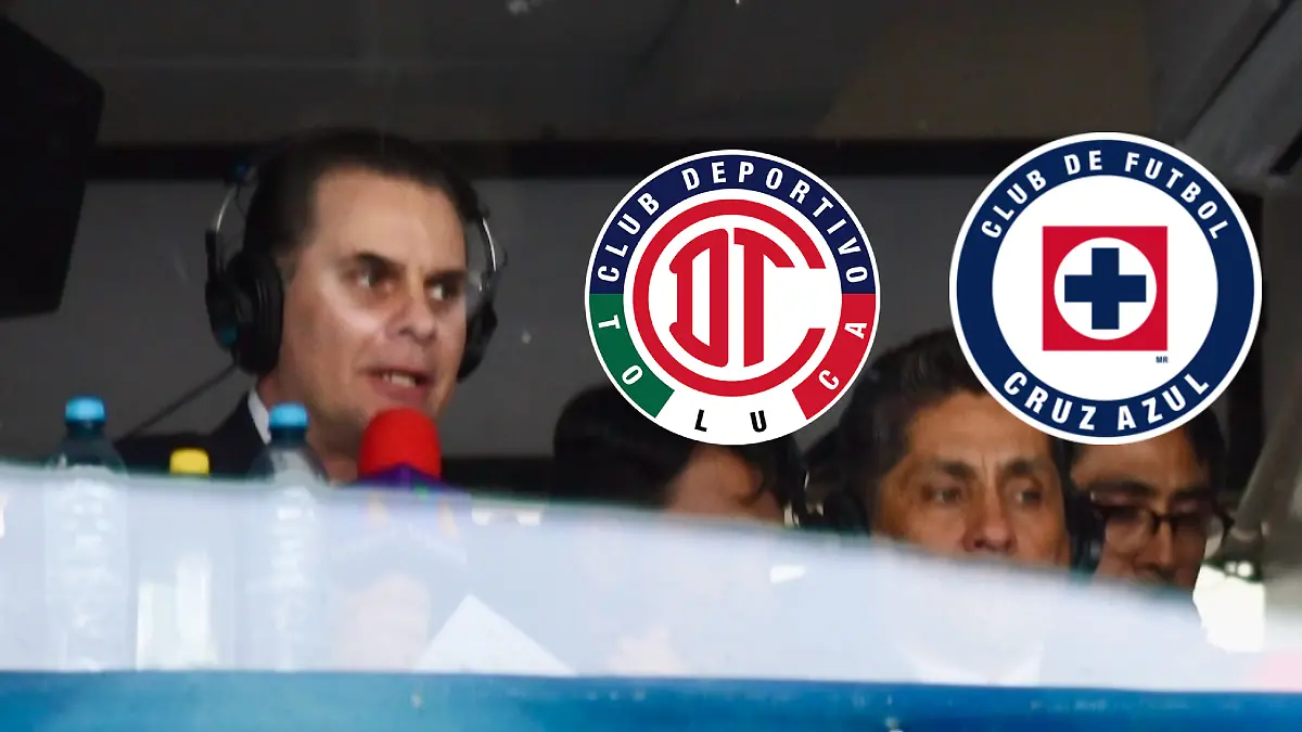 Christian Martnoli no narra el Toluca vs Cruz Azul