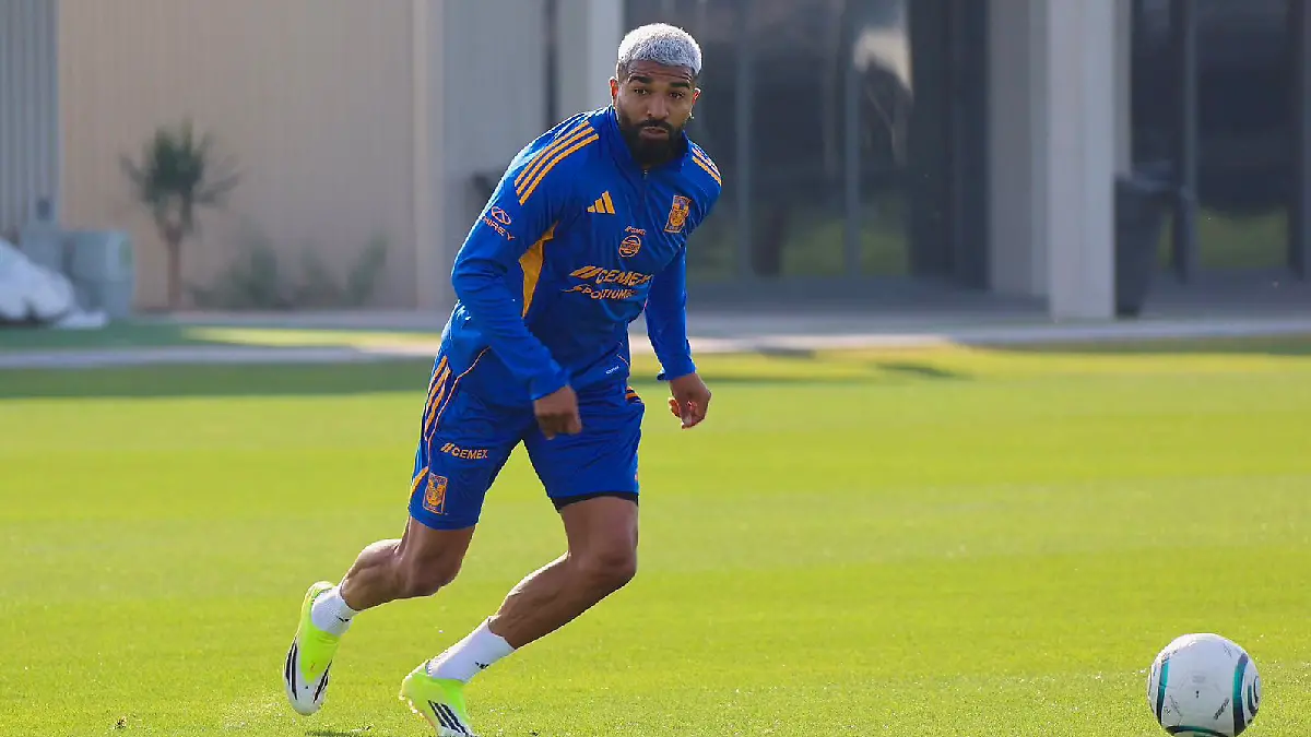 Rodrigo Aguirre entrenó con Tigres