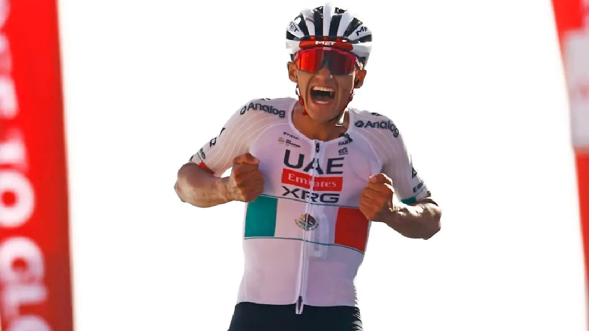 Isaac del Toro gana etapa 6 del UAE Tour