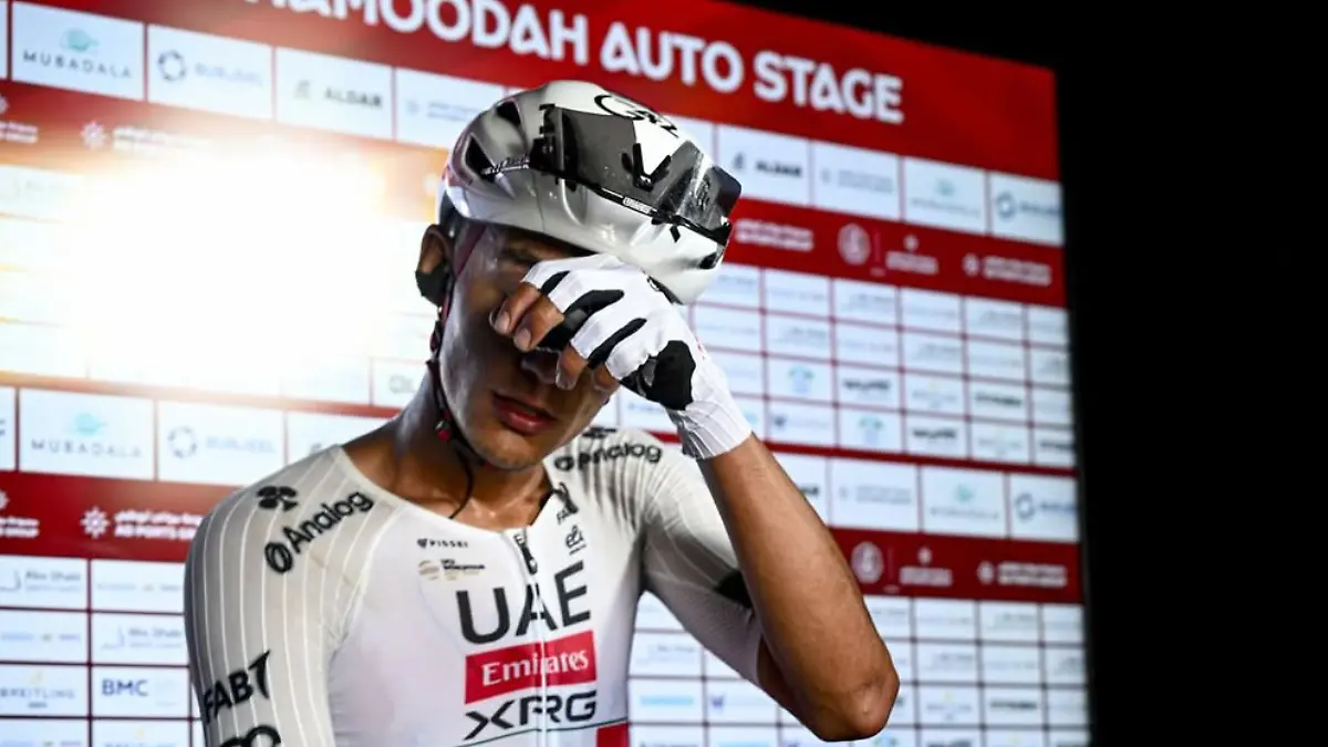 Isaac del Toro habla de su triunfo en la etapa 6 del UAE Tour