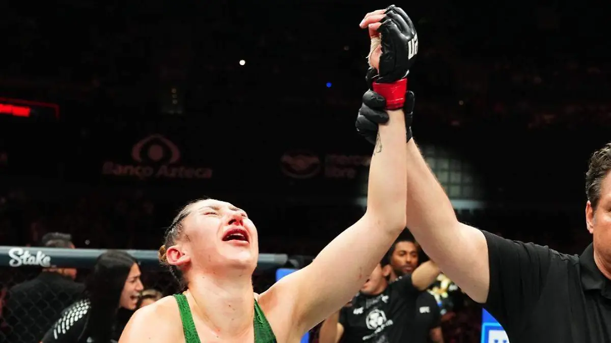 Short notice No prob. 🫡 @Regina_Tarin UNANIMOUS DECISION WIN [ #UFCMexico LIVE on @ParamountPlu