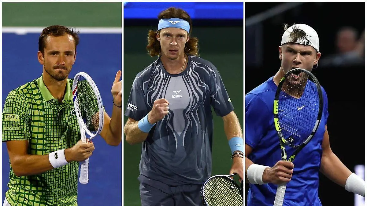 Medvedev, Rublev y Rune