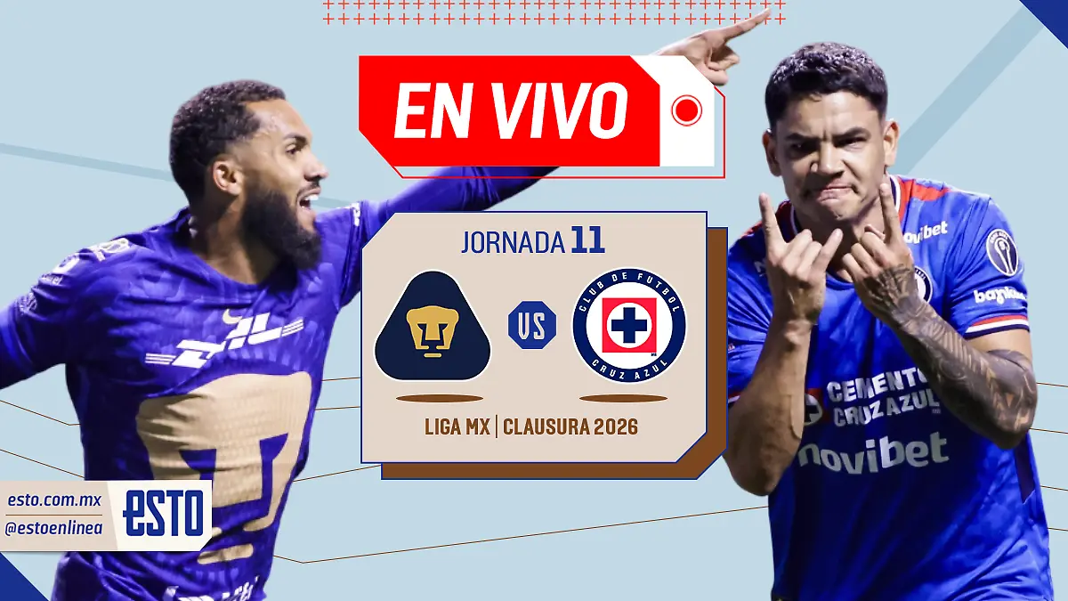Pumas y Cruz Azul juegan en la Jornada 11 del Clausura 2026