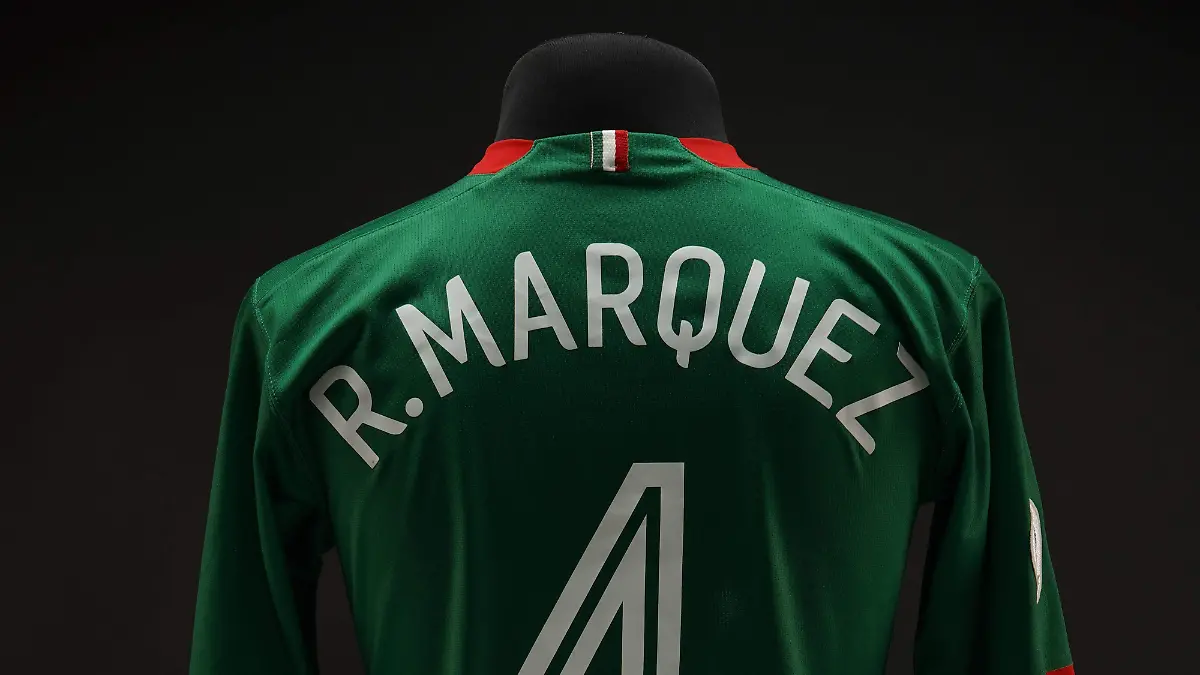 Rafael Márquez usaba el 4 con la Selección Mexicana