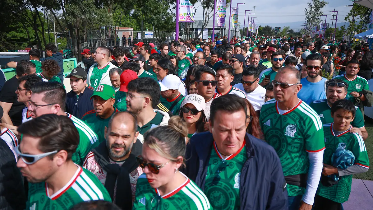 El público de la Selección Mexicana