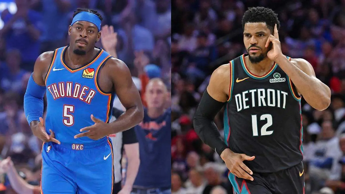 Oklahoma City Thunder y Detroit Pistons dominan la NBA