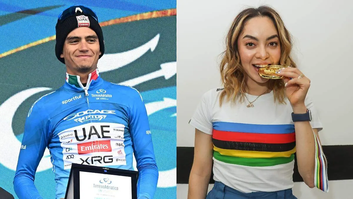 Isaac del Toro y Yareli Acevedo son la cara del Ciclismo mexicano