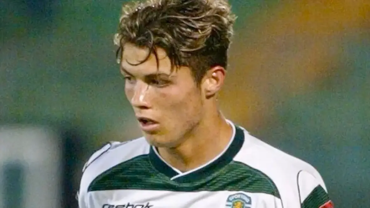 cristiano Ronaldo de joven