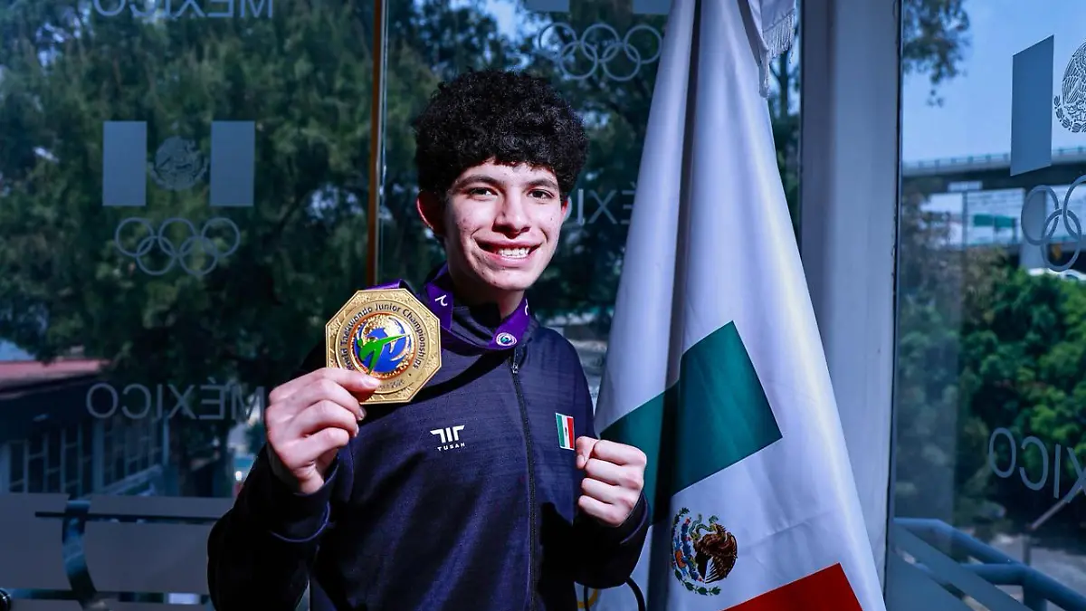 Guillermo Cortés, campeón del mundo juvenil en la categoría de los 59Kg