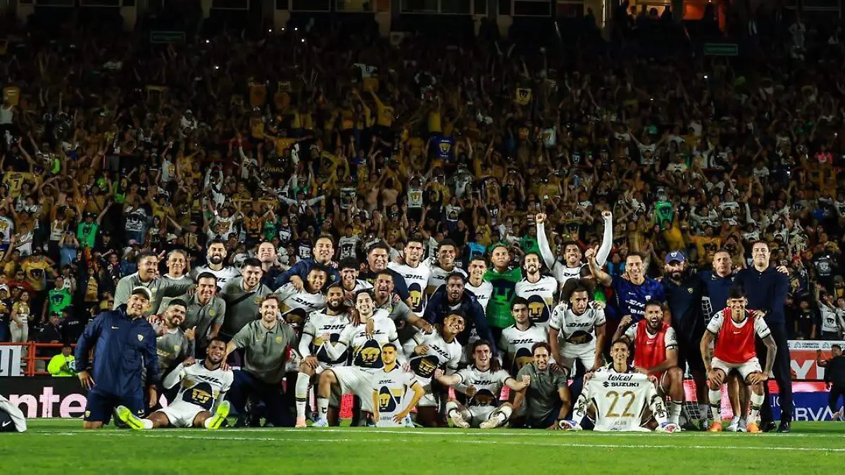 ¡Momento histórico para el Club Universidad Nacional! 🔝Con la victoria de hoy, Los Pumas alcanz