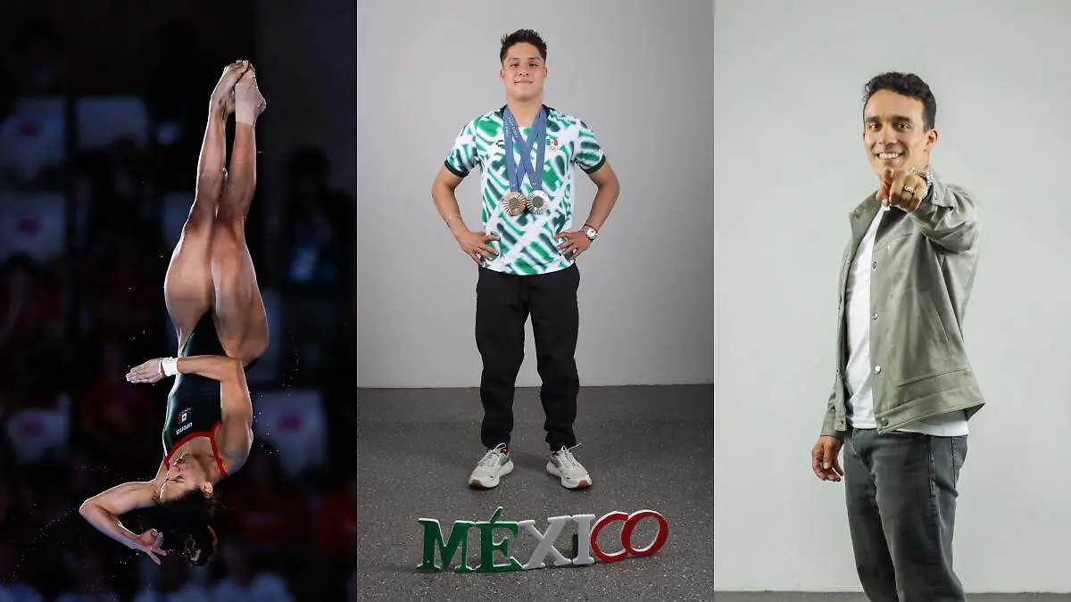 Osmar Olvera, Gaby Agúndez y Juan Celaya en la Copa del Mundo de Clavados_ ¿Cuándo compiten en la Su