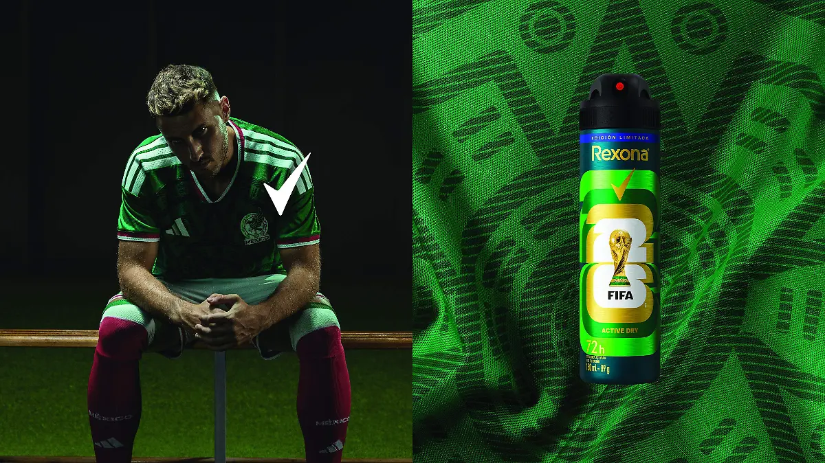 Santi Giménez, símbolo de disciplina y talento Foto Cortesía Rexona