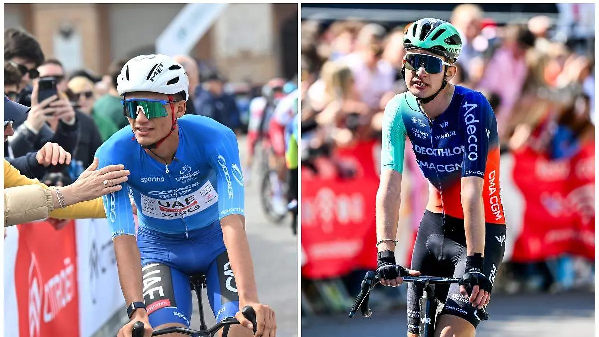 Isaac del Toro y Paul Seixas