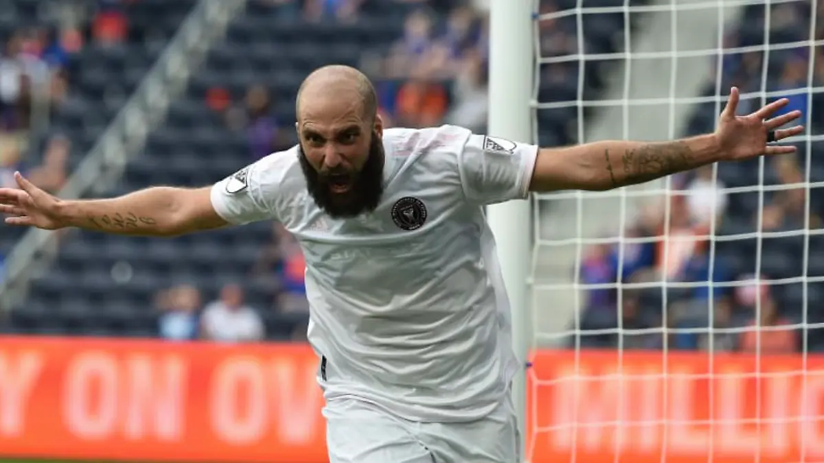 Gonzalo Higuaín con Inter Miam