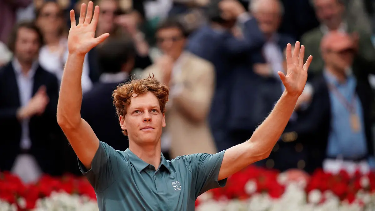 Jannik Sinner le gana a Alexander Zverev
