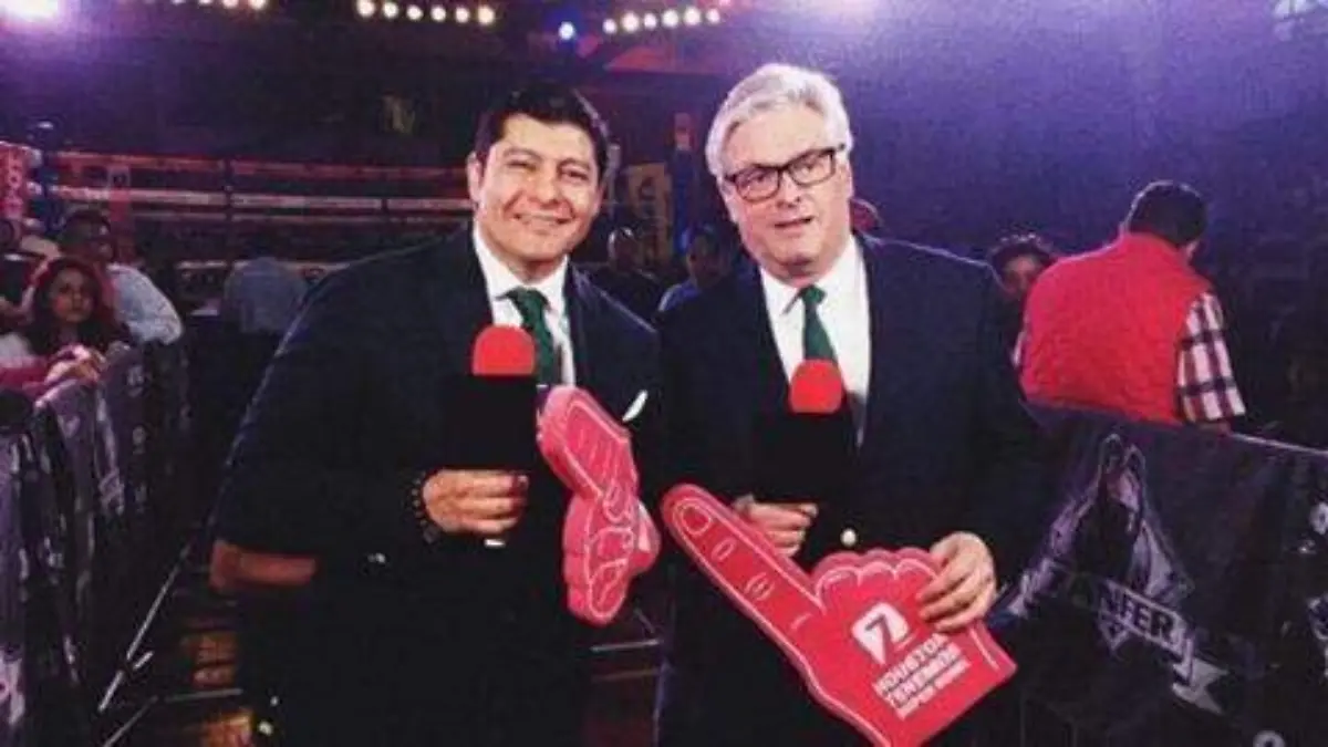 🥊CARLOS AGUILAR🥊Así convenció Carlos Aguilar a Eduardo Lamazón para narrar box. El Zar del #Bo (1)