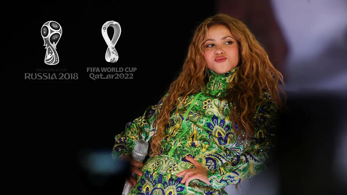Shakira no cantó en los mundiales de 2018 y 2022