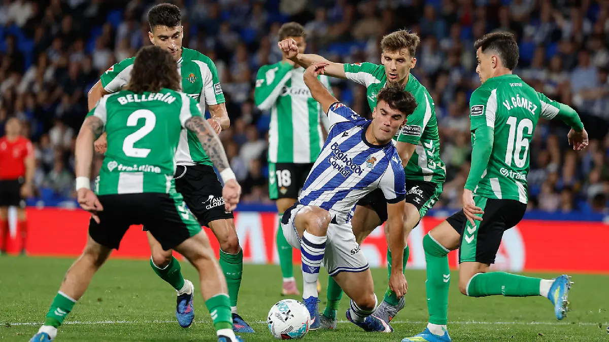 Betis y Real Sociedad empatan