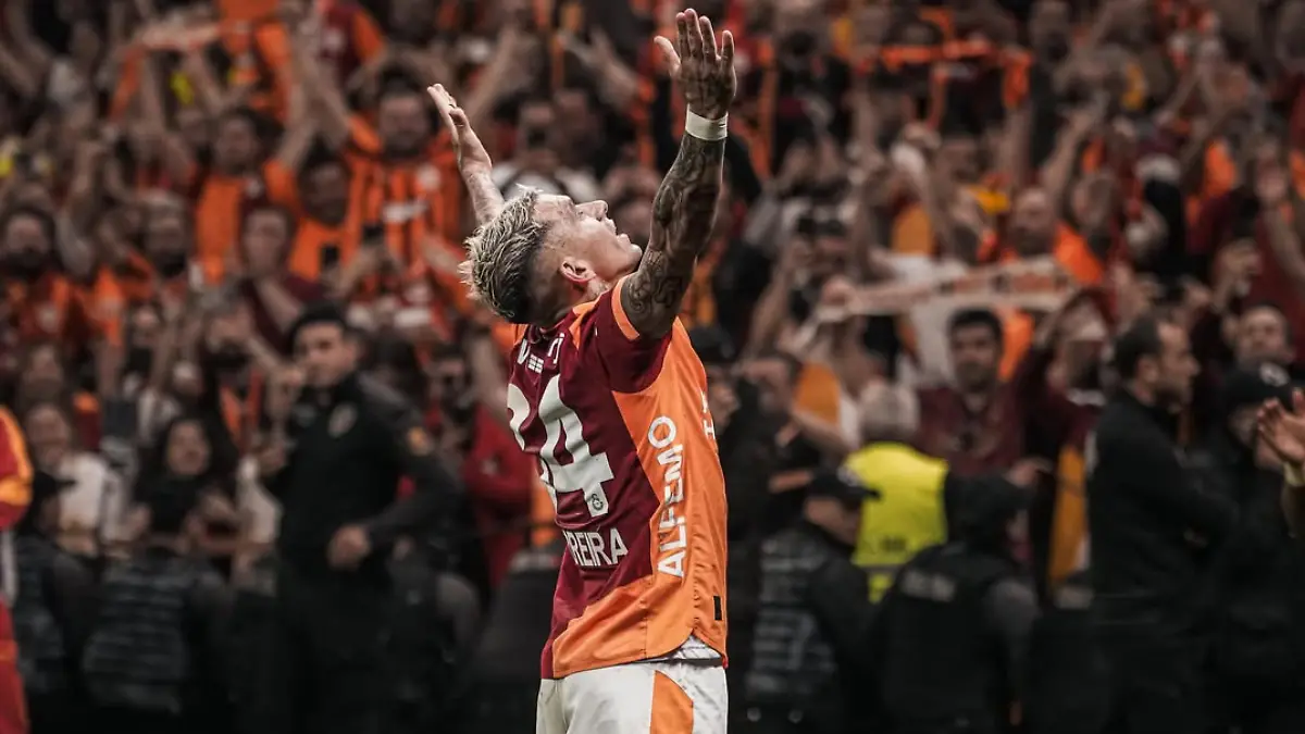 Lucas Torreira, actuañl jugador del Galatasaray