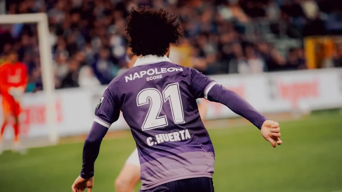 César Huerta participó con el Anderlecht en la final de la Copa de Bélgica