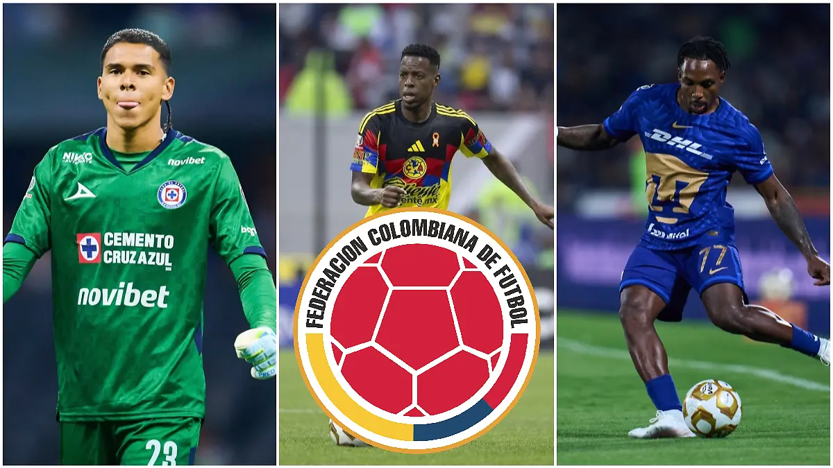 Jugadores de Liga MX convocados con Colombia