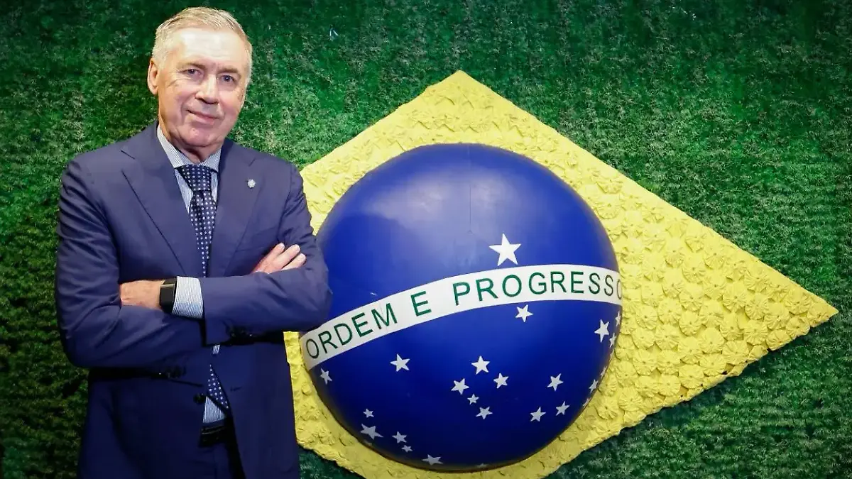 Carlo Ancelotti renovó con Brasil hasta 2030