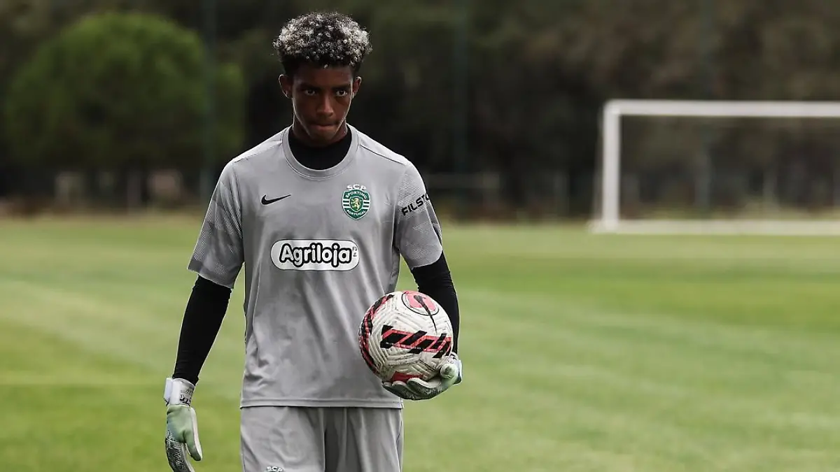 William Lodwell con el Sporting de Lisboa