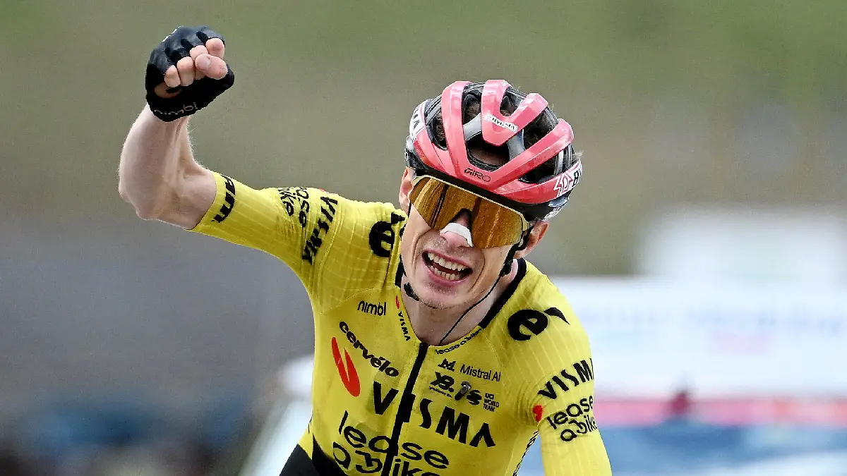 Jonas Vingegaard queda primero en la etapa 7 del Giro de Italia