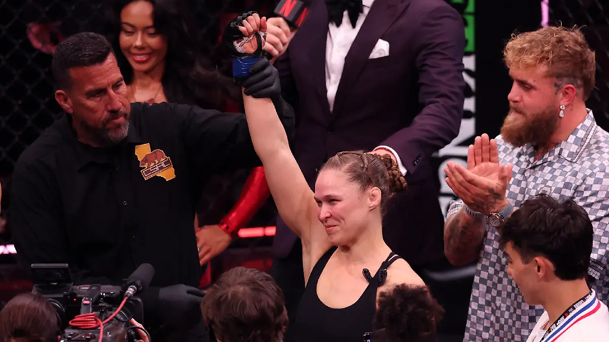 Ronda Rousey fue la vencedora en su duelo ante Gina Carano