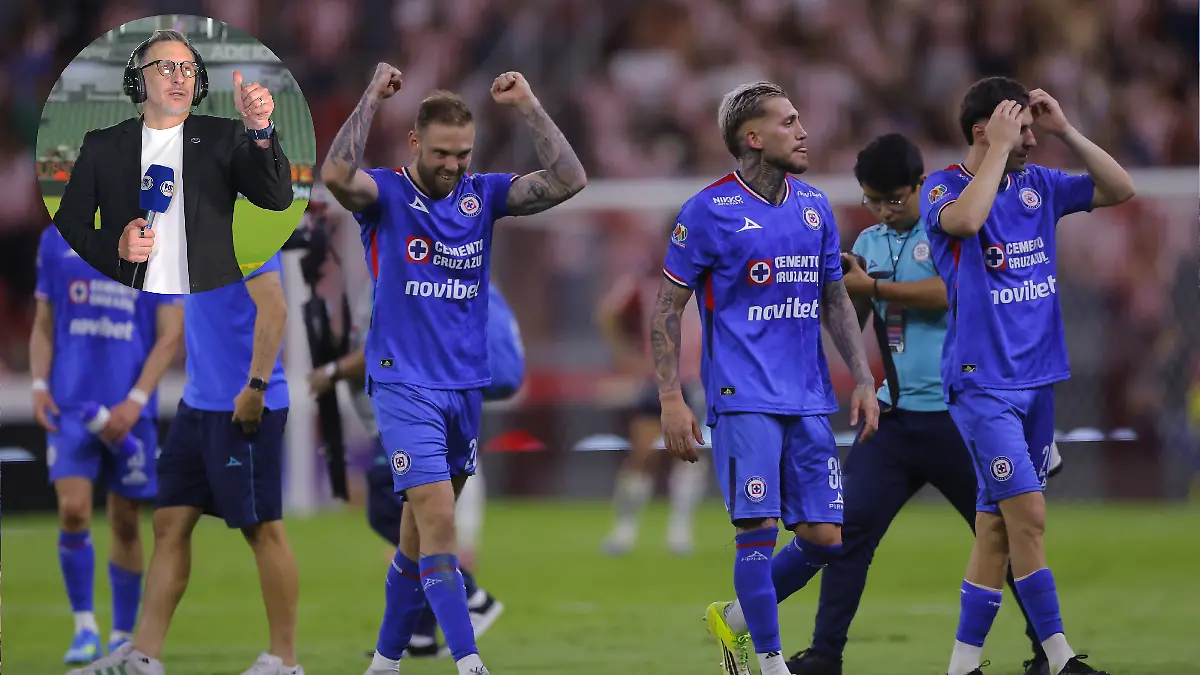 Christian Giménez ve campeón a Cruz Azul