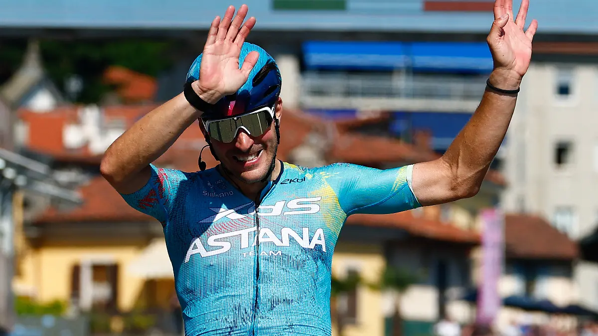 AAlberto Bettiol se queda con la etapa13 del Giro de Italia