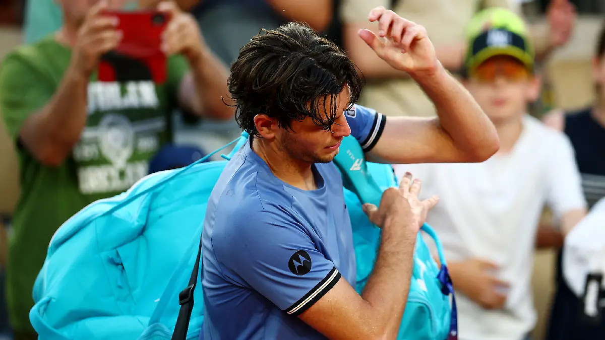 Taylor Fritz se despide del Roland Garros