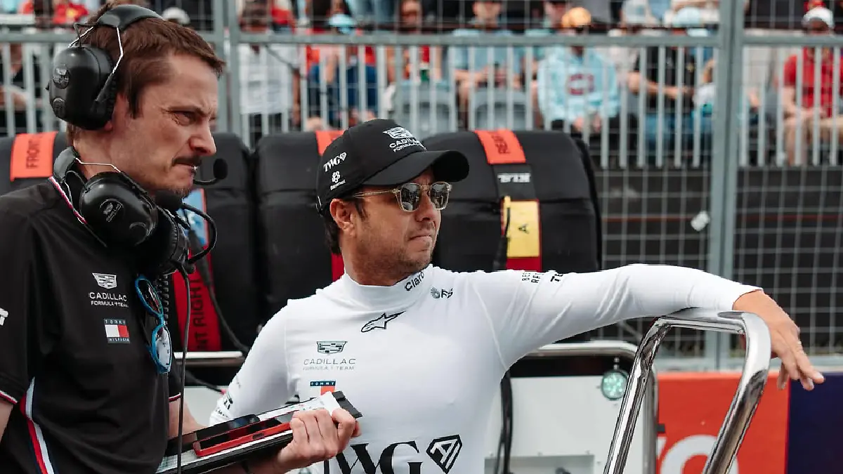 Sergio Pérez abandona el GP de Canadá
