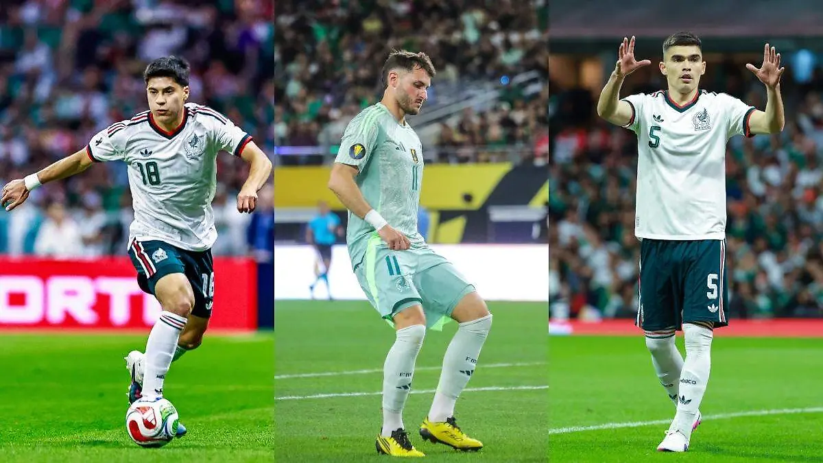 Santiago Giménez, Obed Vargas y Johan Vázquez reportan con la Selección Mexicana