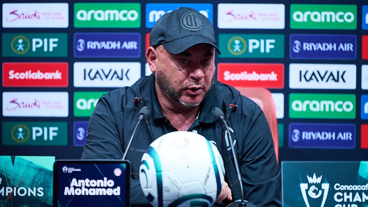Anotnio Mohamed dice que su Toluca es favorito para ser campeón de Concachampions vs Tigres