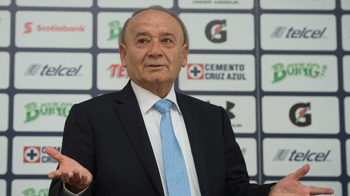 Billy Álvarez, quien fuera dirigente de Cruz Azul