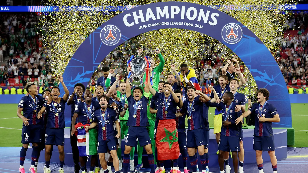 PSG queda campeón de Champions League