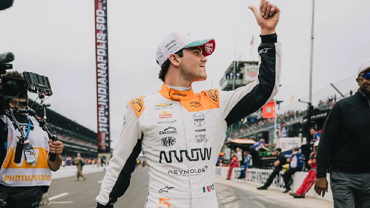 Pato O´Ward, listo para el GrandPrix de Detroit