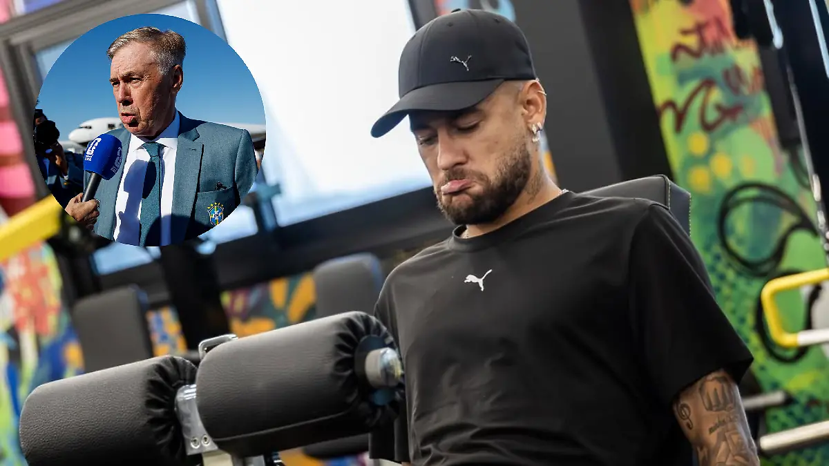 Carlo Ancelotti cree que Neymar se puede recuperar pronto