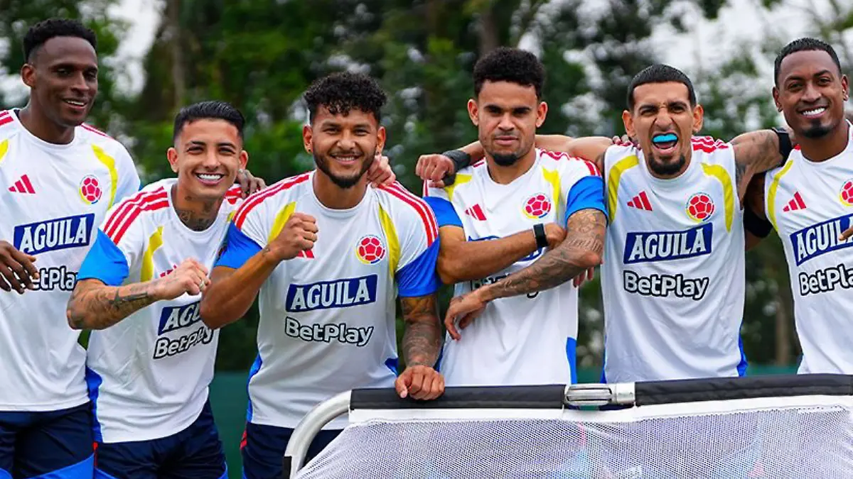Jugador de Atlas entrena con la Selección de Colombia
