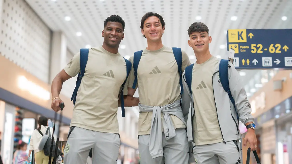 Jugadores delk América listos para viajar a la pretemporada