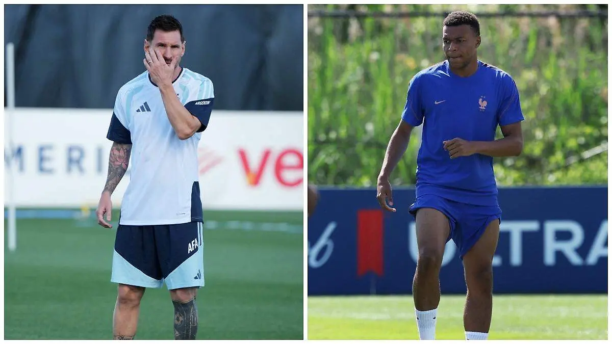 Messi Mbappé