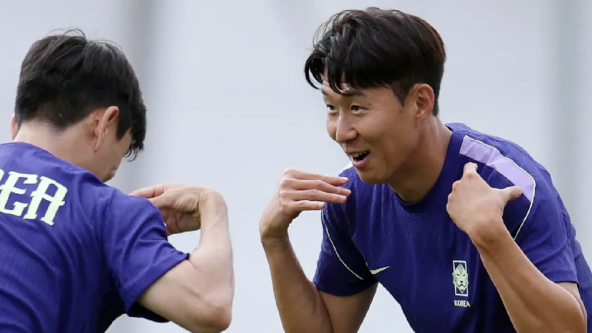Corea del sur hace peculiar entrenamiento previo a jugar contra México