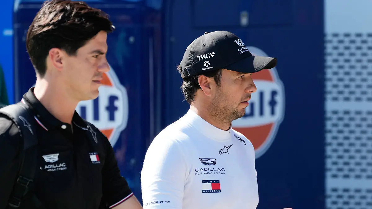 Sergio Pérez no completó el GP de Austria