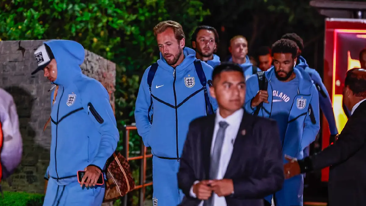 Inglaterra ya está en la Ciudad de México