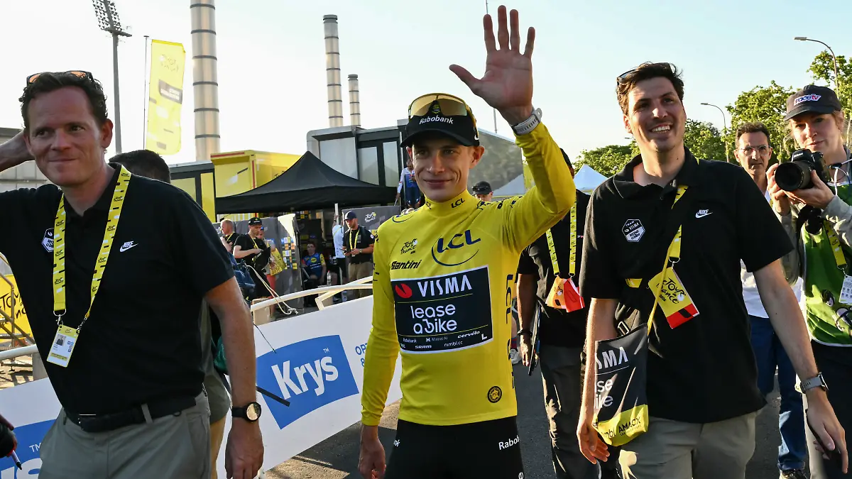 Jonas Vingegaard tuvo un gran inicio de Tour de Francia