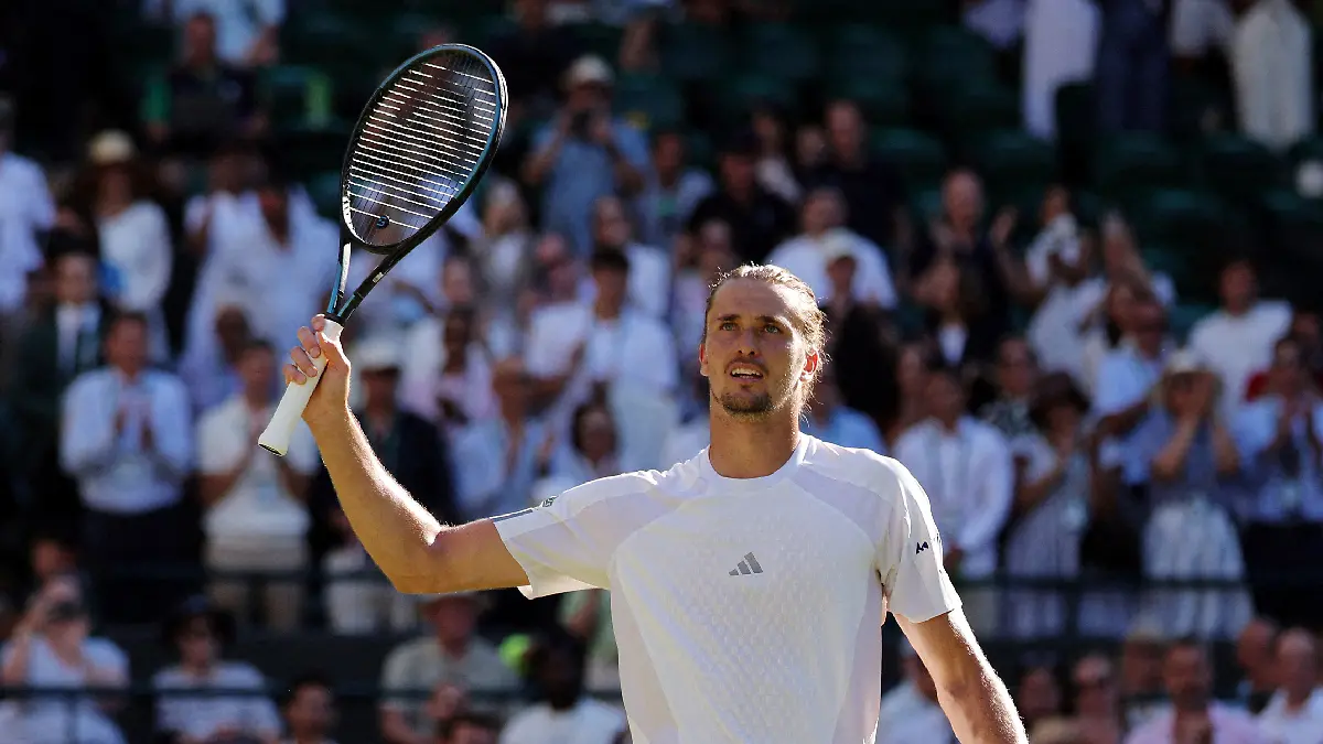 Alexander Zverev avanza de ronda en Wimbledon